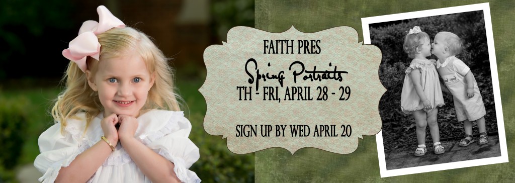 Faith Pres Spring Preschool Portraits Huntsville Pictures