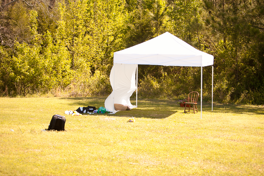 Tent Set up