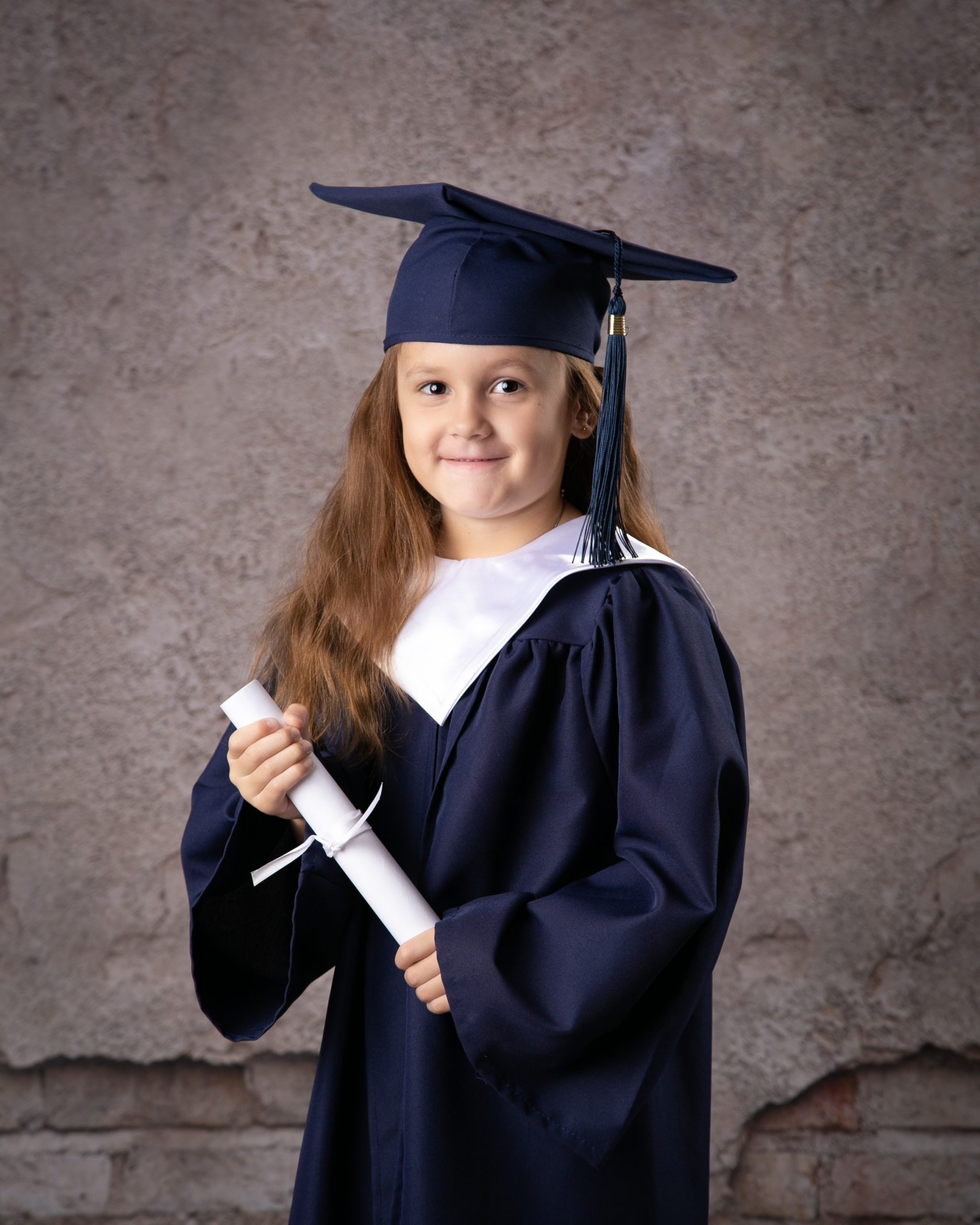 Little-girl-preschool-graduate - Spoiled Rotten Photography