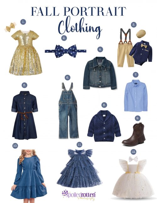 Clothing Guide Fall Fall Rhythm & Blues Portrait Clothing - Spoiled Rotten Photography